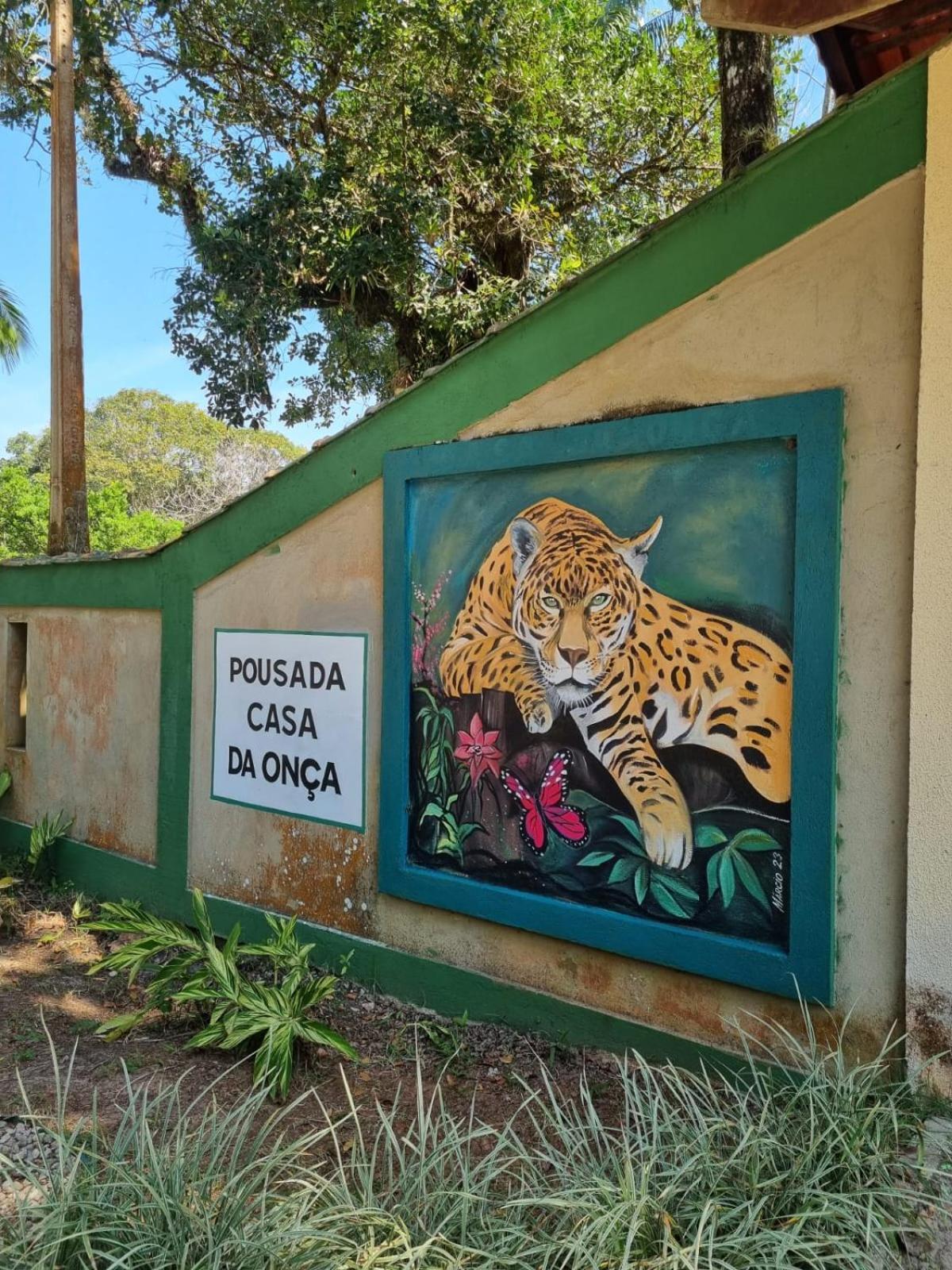 Pousada Casa Da Onca Ilha Comprida Exteriör bild