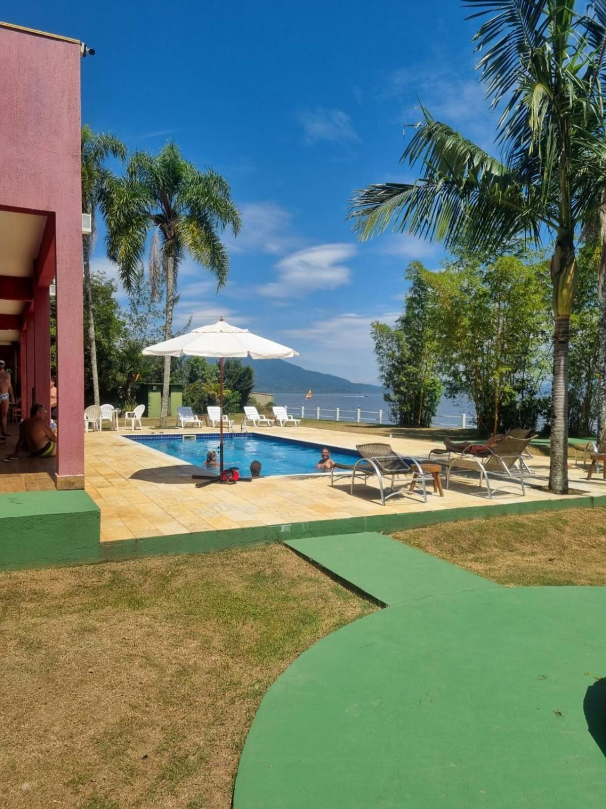 Pousada Casa Da Onca Ilha Comprida Exteriör bild